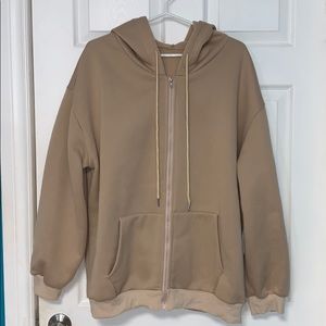 oversized SHEIN hoodie